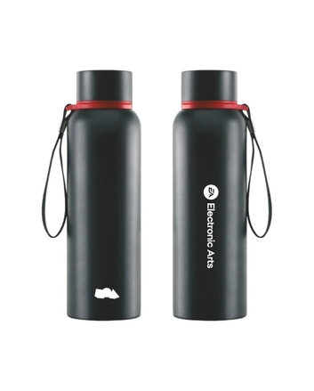 Borosil Hydra Trek Bottle- Black- 700ml